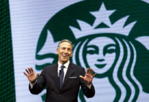 Dems Fear Trump Re-Election if Ex-Starbucks CEO Schultz Runs Starbucks CEO Howard Schultz speaks in 2017 at the Starbucks annual shareholders meeting in Seattle. Photo: Elaine Thompson / Associated Press
