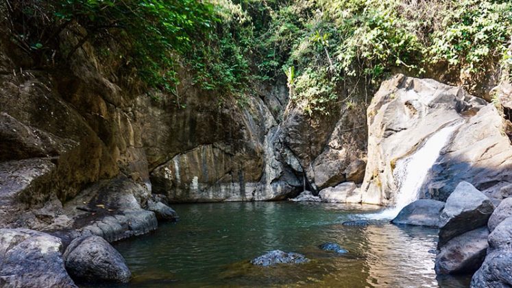 Chong Lom Waterfall.