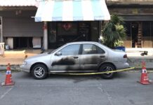 Police Quiet on Masked Man Who Torched Activist’s Car