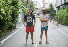 With Two Bikes and One Mission, London Duo Pedal and Play to BKK