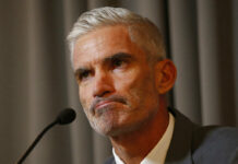 IOC Backs FIFA’s Calls for Thailand to Release Bahraini Player Former Australian soccer national team member Craig Foster talks to journalists at The Foreign Correspondents' Club of Thailand after meeting detained refugee Hakeem al-Araibi on Friday in Bangkok. Photo: Sakchai Lalit / Associated Press