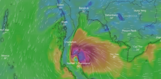 South Warned of First Tropical Storm Since 1962 Disaster Image: Windy