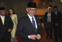 Pahang State’s New Sultan Tipped to be Next Malaysian King Pahang state Crown Prince Tengku Abdullah arrives for a private event Friday at a hotel in Kuala Lumpur. Photo: Associated Press