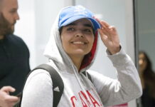 Saudi Refugee in Canada Expects More Women to Flee Homeland Rahaf Mohammed Alqunun, 18, arrives Saturday at Toronto Pearson International Airport. Photo: Chris Young / The Canadian Press via AP