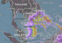 Tropical Storm Pabuk to Cleave Thai South From Stem to Stern Image: Bing Maps