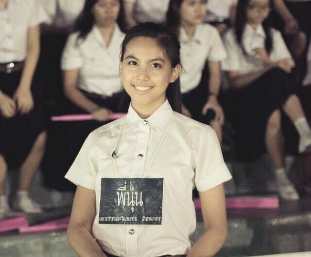 Chelita Dhanarajata as a second-year student at Chulalongkorn University. Photo: Boy321 / Courtesy