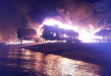 Fire Destroys Nearly 70 Moken Tribe Homes