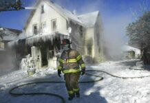 At Least 3 Deaths in New York Blamed on Polar Vortex A firefighter walks past an ice-encrusted home after an early morning house fire Wednesday, Jan. 30, 2019 in St. Paul, Minnesota. Photo: Jean Pieri / Associated Press