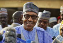 Nigeria’s President is Declared Winner After Bumpy Vote Nigeria's President Muhammadu Buhari speaks Saturday to the media after casting his vote in his hometown of Daura, in northern Nigeria. Photo: Ben Curtis / Associated Press
