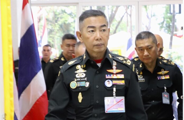 Gen. Apirat Kongsompong on Monday.
