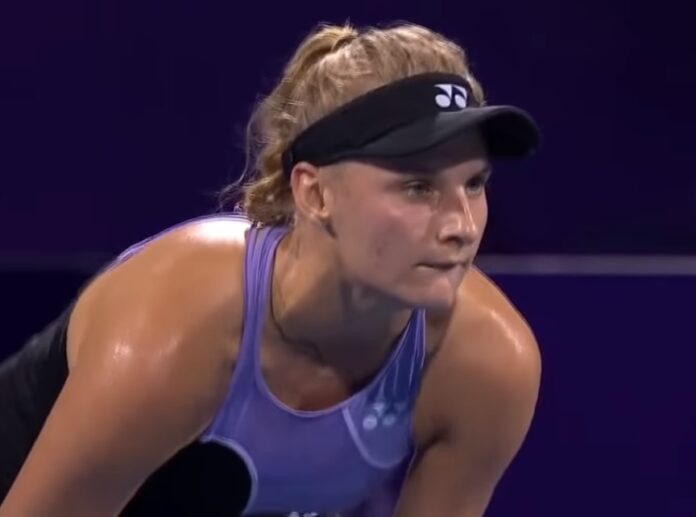 Ukraine's Dayana Yastremska plays Friday at the WTA Thailand Open in Hua Hin. Image: WTA / YouTube Ukraine's Dayana Yastremska plays Friday at the WTA Thailand Open in Hua Hin. Image: WTA / YouTube