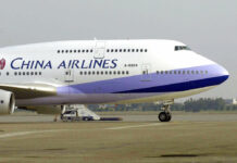 Pilot Strike at Taiwan’s China Airlines Drags Into 3rd Day A China Airlines Boeing 747-400 sits on the tarmac in a 2003 file photo at what was then the Chiang Kai-shek International Airport in Taoyuan, Taiwan. Photo: Jerome Favre / Associated Press