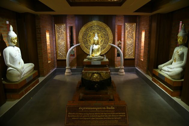 A praying room at Wat Nak Prok.