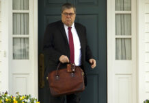 Redacted Mueller Report Expected to be Released by Mid-April In this March 22, 2019, file photo, Attorney General William Barr leaves his home in McLean, Va. Photo: Jose Luis Magana / Associated Press