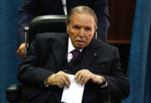 Algeria’s President Abandons Bid for 5th Term Amid Protests Algerian President Abdelaziz Bouteflika prepares to vote in 2017 in Algiers, Algeria. Photo: Sidali Djarboub / Associated Press