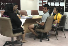 Neighbor Turns in Dad After Savage Toddler Beating Caught on Tape Jirawat Supawimol on Monday night at Sala Daeng Police Station.