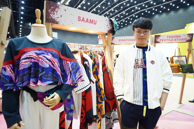 Saamu brand at the Designers’ Room & Talent Thai fair. Photo: DITP / Courtesy