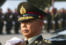 Opinion: Trust Thai Army’s “Reform” at Your Own Peril In this Friday, Jan. 18, 2019, file photo, Thai army chief Gen. Apirat Kongsompong reviews the guard of honor during the Royal Thai Armed Forces Day ceremony at a military base in Bangkok, Thailand. Photo: Sakchai Lalit / AP