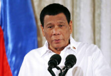 Philippine Supreme Court Orders Release of Drug War Evidence In this Oct. 9, 2018, file photo, Philippine President Rodrigo Duterte addresses congressmen and Government officials during the presentation of Republic Act bills in a ceremony at the Presidential Palace in Manila, Philippines. Photo: Bullit Marquez / Associated Press
