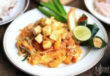 Craving Durian Pad Thai? Baiyoke Has You Covered Durian pad thai. Photo: Baiyoke Sky Hotel