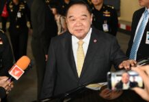 Journalist Says Gen. Prawit Punches Her ‘Playfully’