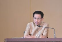 Ex-Junta Spokesman Pulled from Army, Appointed Govt PR Head A file photo of Lt. Gen. Sansern Kaewkamnerd. Photo: Matichon