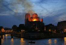 French Leader Vows to Rebuild Damaged Notre Dame