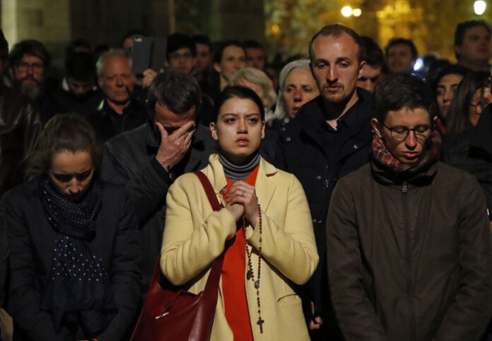 France Notre Dame Fire