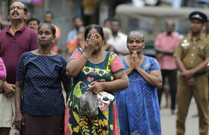 APTOPIX Sri Lanka Blasts