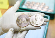 200 Platinum Coronation Coins Sold For 1 Million Baht Each