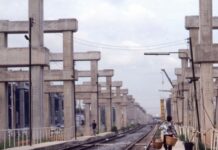 Court Orders Govt Pay 12B Baht Over Failed ‘Hopewell Project’ A file photo of rows of concrete pillars left behind from the unfinished ‘Hopewell Project.’ Photo: Matichon