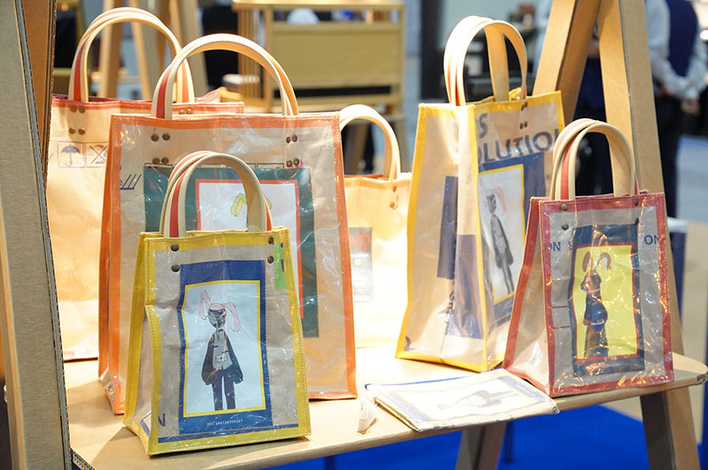 Bags from Huh.Whatdoyousay brand. Photo: DITP / Courtesy