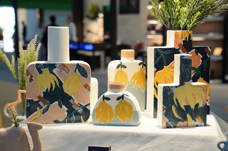 Vases from Neighbor Craft brand. Photo: DITP / Courtesy