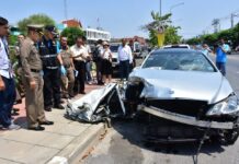 Businessman Offers 45 Mil Baht to Family of His DUI Victims
