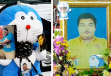Comic Lover Gets Doraemon-Themed Funeral