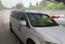 Van Passenger’s Lung Impaled by Tripod on Freeway