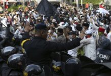 Protesters Clash With Indonesian Police After Election Loss