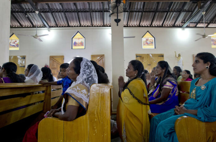 Sri Lanka Blasts Braving Mass