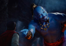 Review: Smith’s Fine in ‘Aladdin.’ Another Guy’s the Problem This image released by Disney shows Mena Massoud as Aladdin, left, and Will Smith as Genie in Disney's live-action adaptation of the 1992 animated classic "Aladdin." Photo: Disney via AP