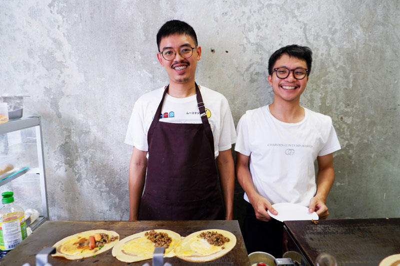 Adisak “Jued” Chocksongsaneg and Napat “Na” Vatanakuljaras.