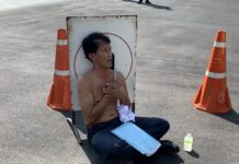 Heartbroken Man Threatens Suicide at Govt House