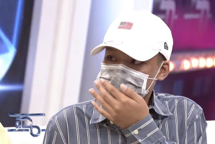 Takeru Noppasin Jin, 24, speaks about his ordeals on GMM 25 channel.