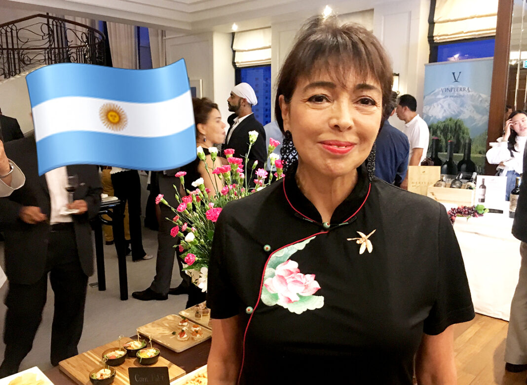 Argentine Ambassador to Thailand Alicia Sonschein.