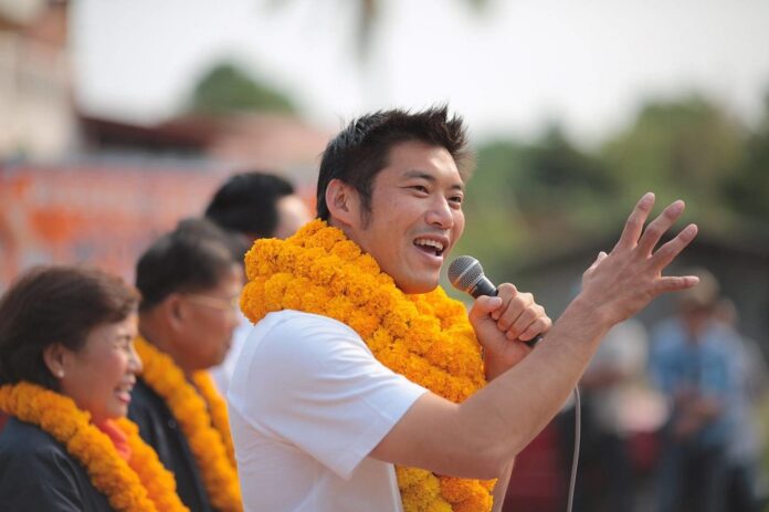 A file photo of Future Forward Party leader Thanathorn Juangroongruangkit