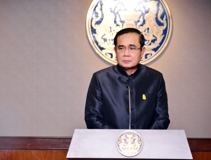 A file photo of junta chairman Prayuth Chan-ocha.