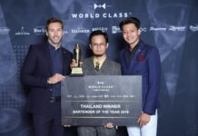 Winner of Diageo Reserve World Class Thailand 2019 Crowned