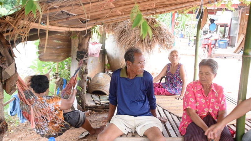 Kian Yomkoanta, center, Tongsri Wongchaiawet, right, on June 14, 2019.