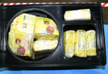 Australia Seizes Record 1.8 Tons of Crystal Meth at Port This image released on Friday, June 7, 2019 by Australian Federal Police, shows methamphetamine seized by Australian Border Force. Australian officials say they have seized the nation's largest haul of methamphetamine at the Melbourne waterfront in a shipment of almost 1.6 metric tons (1.8 tons) of the illicit drug hidden in stereo speakers shipped from Bangkok. Photo: Australian Federal Police via AP