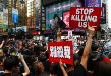 Opinion: Protests in Hong Kong, Empty Streets in Bangkok Protesters march on the streets against an extradition bill in Hong Kong on Sunday, June 16, 2019. Photo:Vincent Yu / AP