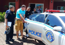 Thais Arrest Italian Convicted in George Clooney Fraud Case In this June 15, 2019, photo released by Crime Suppression Division, Italian Francesco Galdeli, center, is detained by Thai police officers at a house in Chonburi. Photo: Crime Suppression Division of Thailand via AP